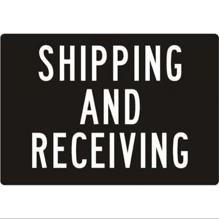 Accuform Safety Sign SHIPPING AND RECEIVING MVHR429XP MVHR429XP